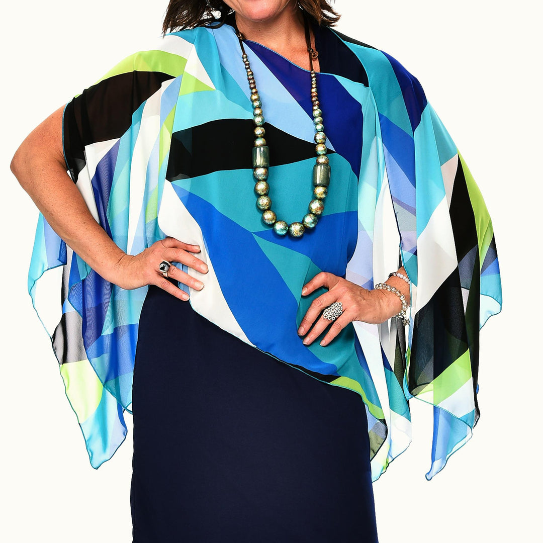Sheer Capelet