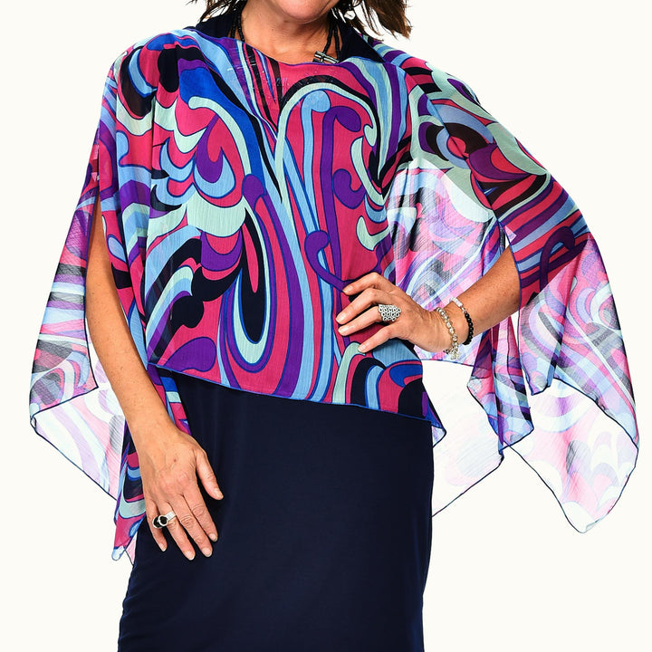 Sheer Capelet