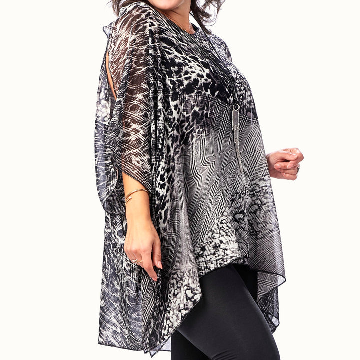 V-Neck Caftan Short