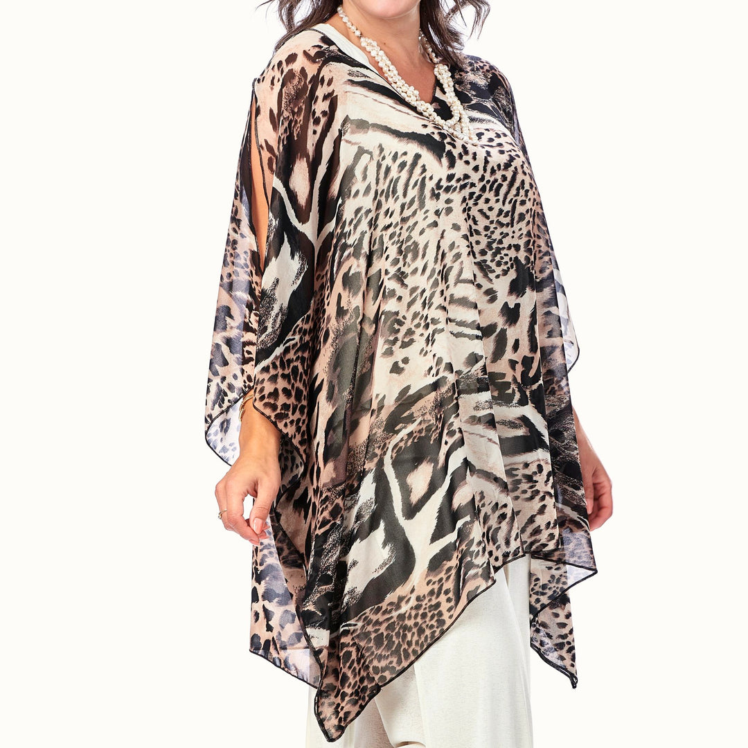 V-Neck Caftan Short