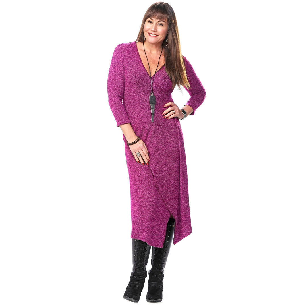 Ribbed Knit Dress