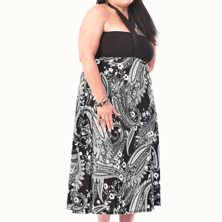 Convertible Skirt Dress with Ties