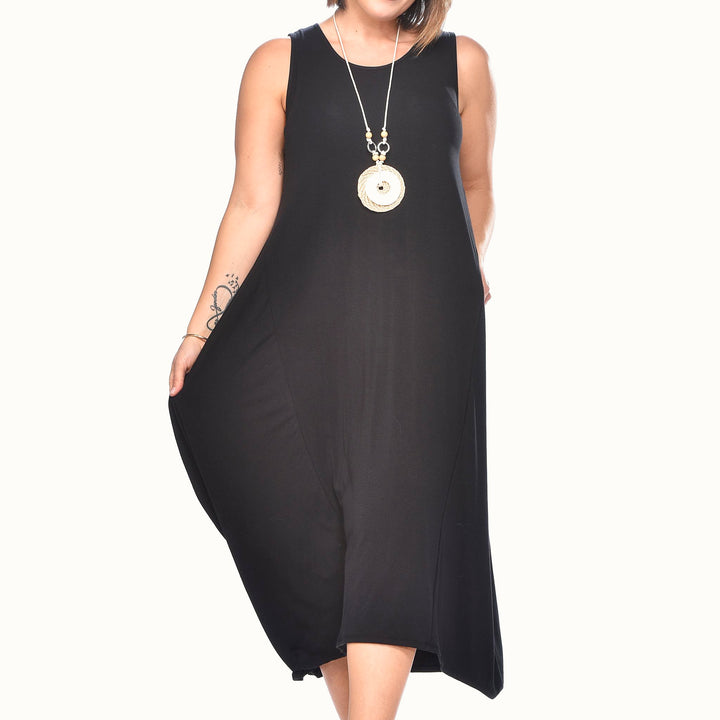 Bamboo Midi Dress w/ Pockets