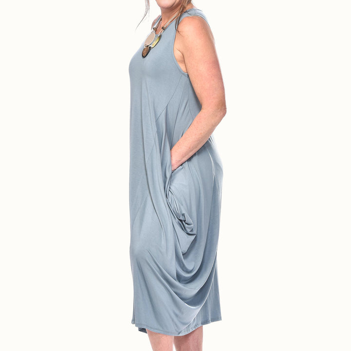 Bamboo Midi Dress w/ Pockets