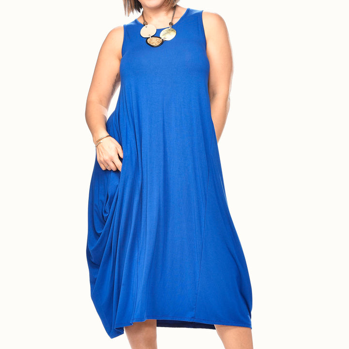 Bamboo Midi Dress w/ Pockets