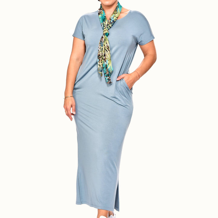 Bamboo Pocketed T-Shirt Dress