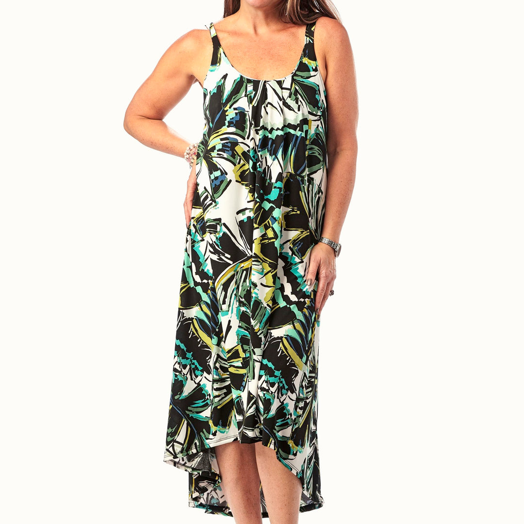 Wide Strap Shelf Bra Dress