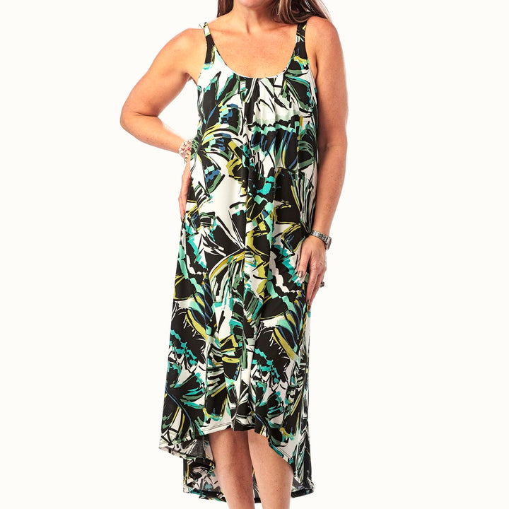 Wide Strap Shelf Bra Dress