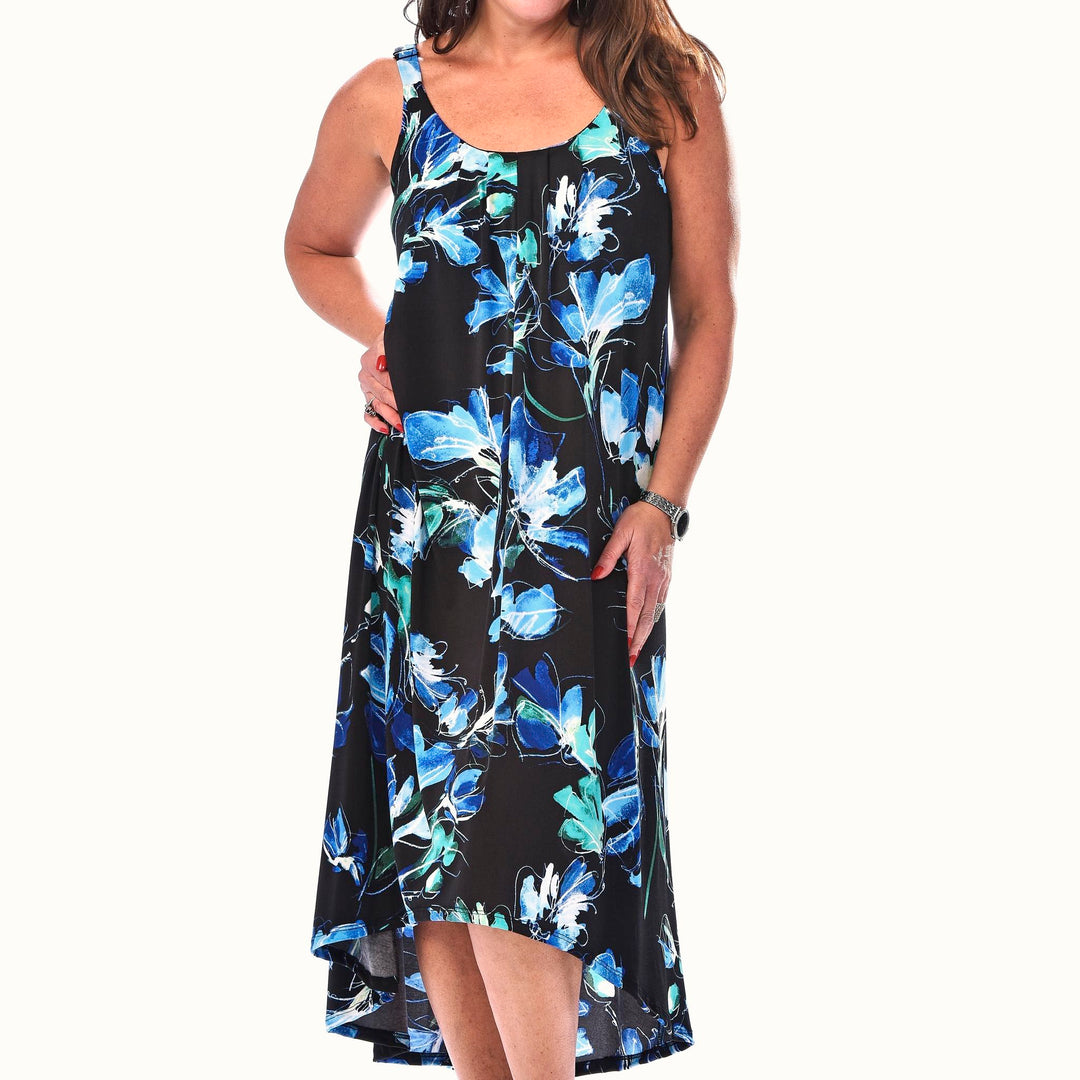 Wide Strap Shelf Bra Dress