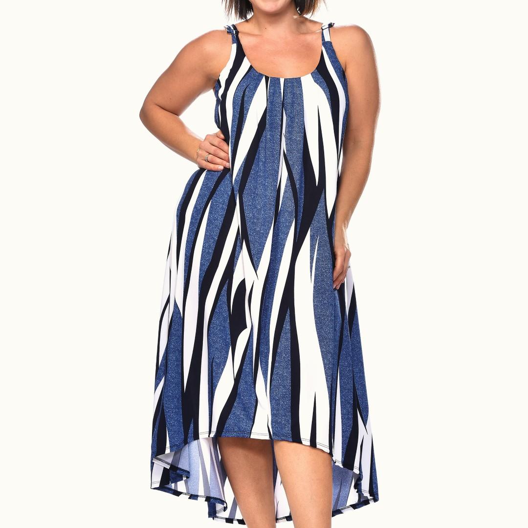 Wide Strap Shelf Bra Dress