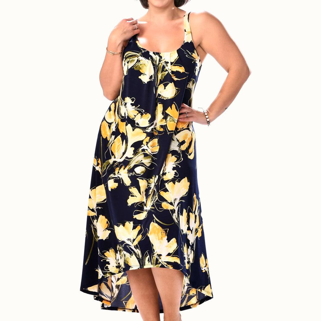 Wide Strap Shelf Bra Dress