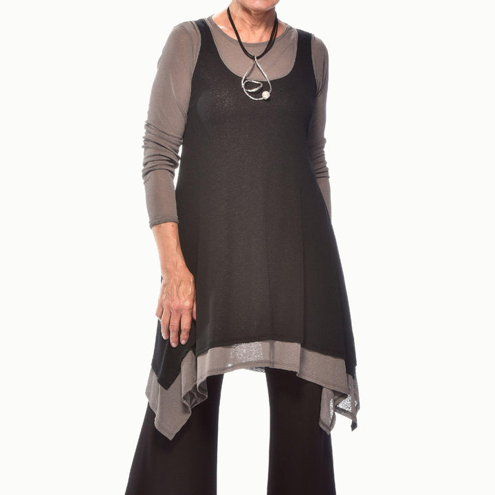 Two Tone Long Tunic
