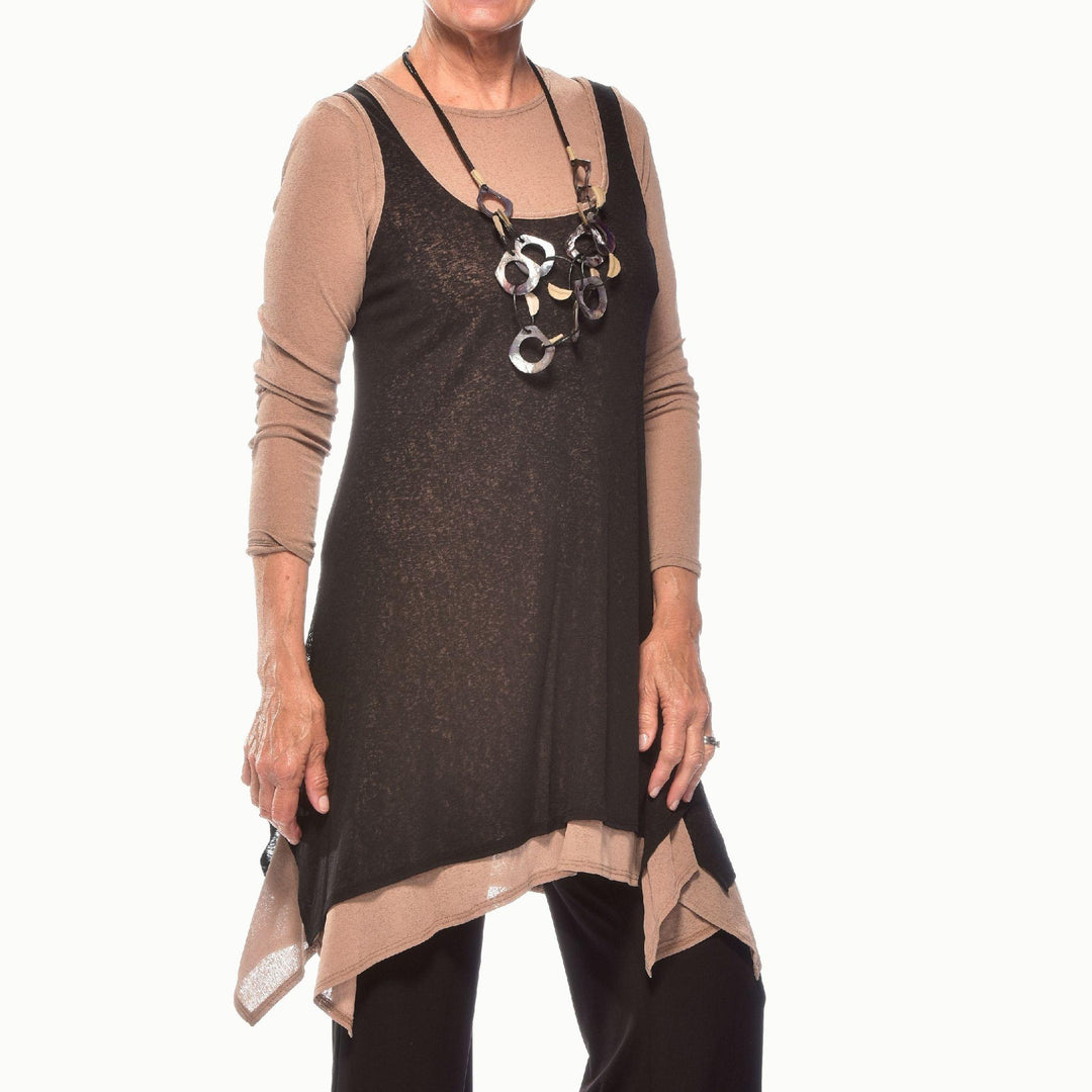 Two Tone Long Tunic