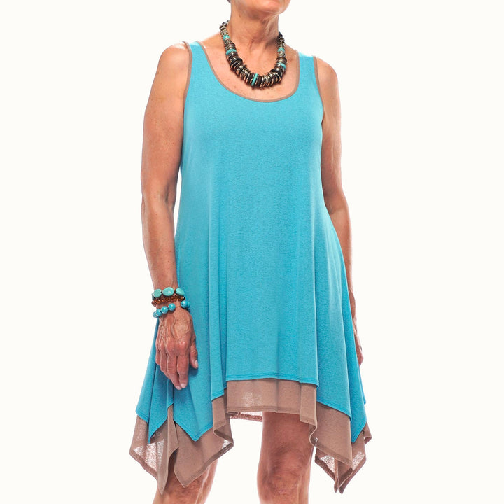 Two Tone Long Tunic