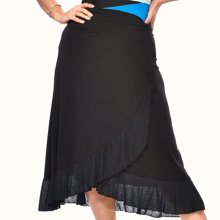 Long Ruffled Skirt