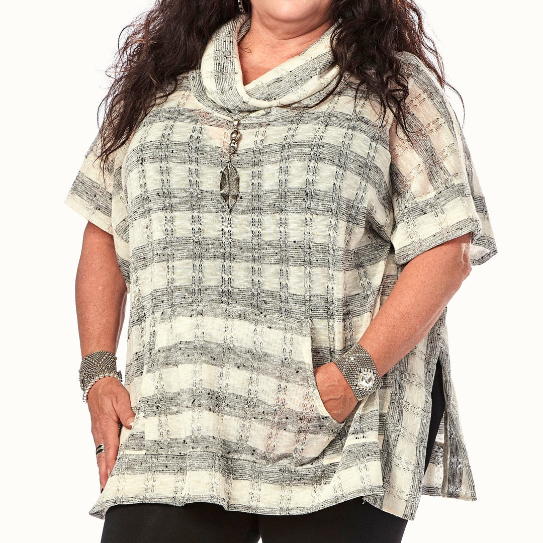 Relaxed Cowl Shirt