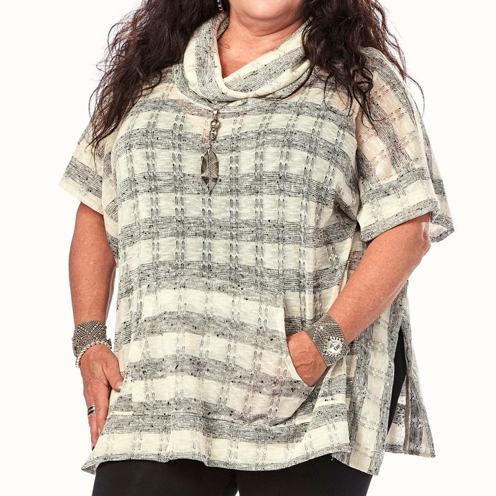 Relaxed Cowl Shirt