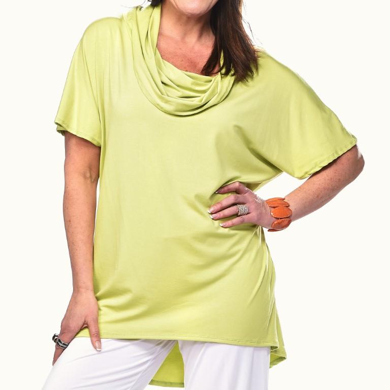 Bamboo Casual Cowl T-Shirt