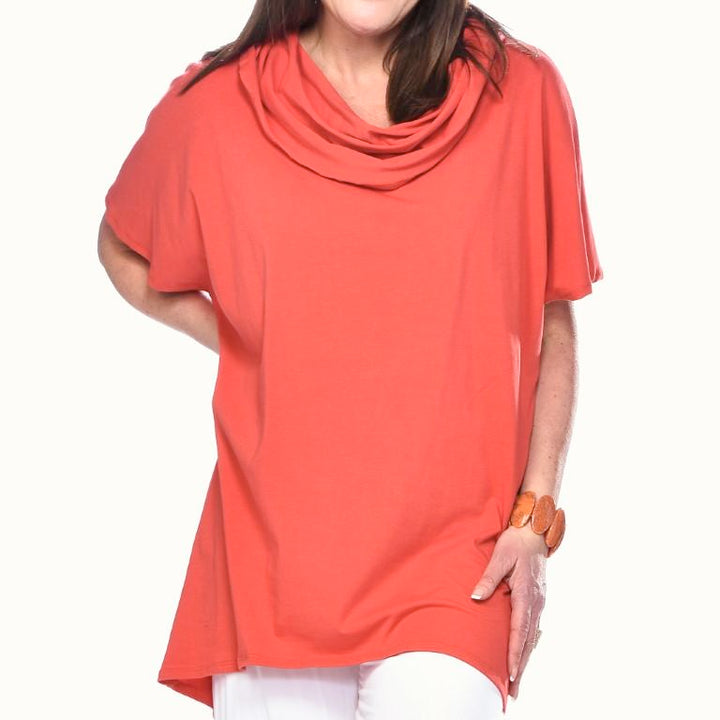 Bamboo Casual Cowl T-Shirt