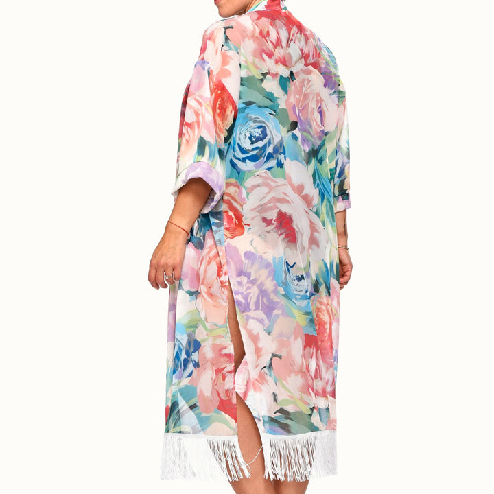 Fringed Kimono