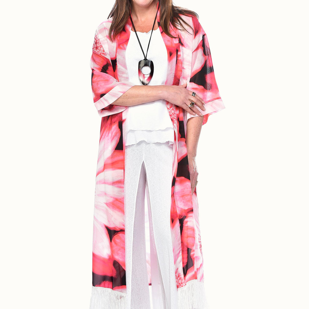 Fringed Kimono